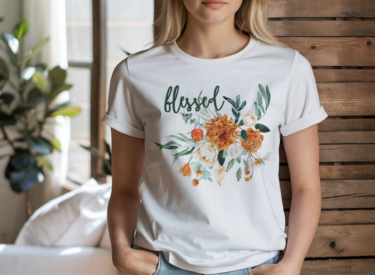 Blessed Autumn T-Shirt for Women